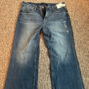 Aeropostale Classic Blue Wide Leg Jeans